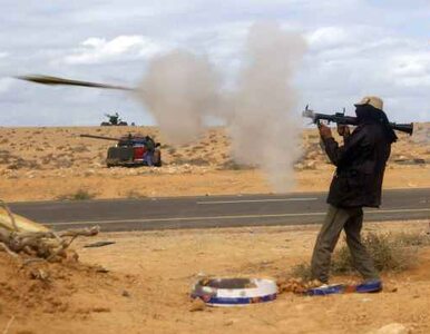 Miniatura: Libijczycy walczą w Tunezji