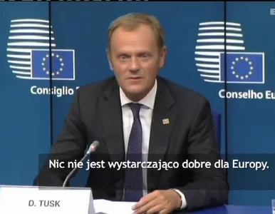 Miniatura: Donald Tusk żartuje na temat swojej...