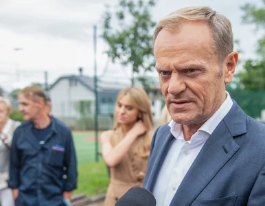 Miniatura: Donald Tusk zakpił z Łukasza Szumowskiego....