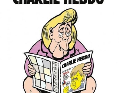 Merkel na sedesie na plakacie promującym niemiecką edycję „Charlie Hebdo”