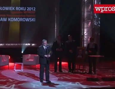 Miniatura: Człowiek roku 2012 - relacja z gali "Wprost"