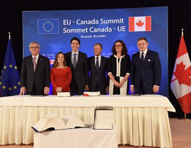 Miniatura: Umowa CETA podpisana. Porozumienie...