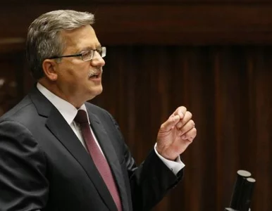 Miniatura: Komorowski: Polska potrzebuje...