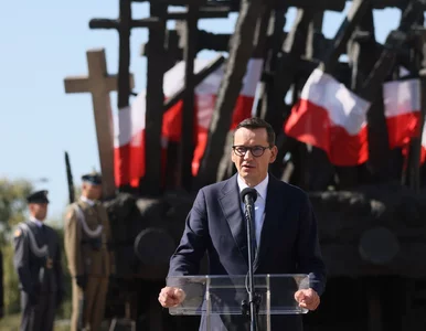 Miniatura: Premier Mateusz Morawiecki w rocznicę...