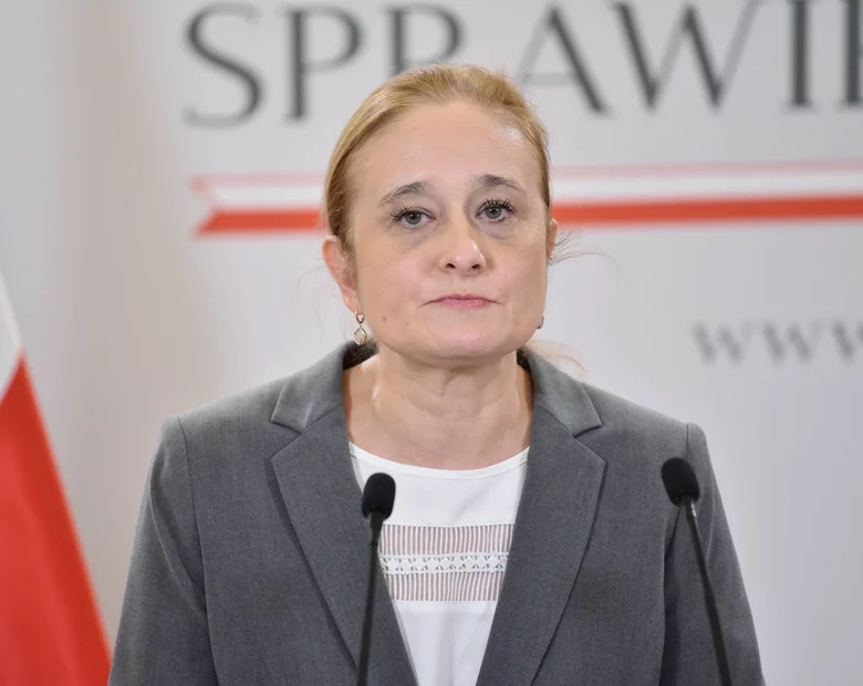 Miniatura: Wiceminister sprawiedliwości podała się do...