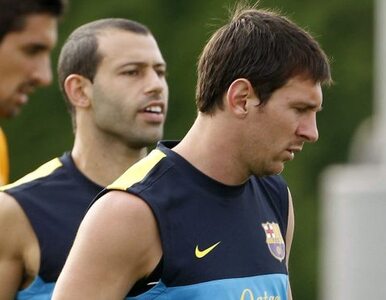Miniatura: Messi kontuzjowany, więc Barcelona musi...