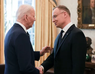 Miniatura: Andrzej Duda i Joe Biden wymienili się...