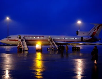 Miniatura: Pilot Tu-154M chciał przerwać lądowanie,...