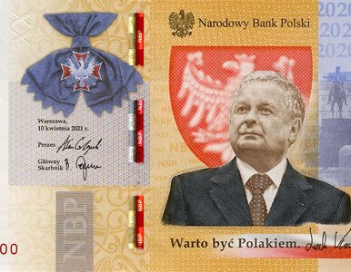 Miniatura: Banknot kolekcjonerski „Lech Kaczyński....
