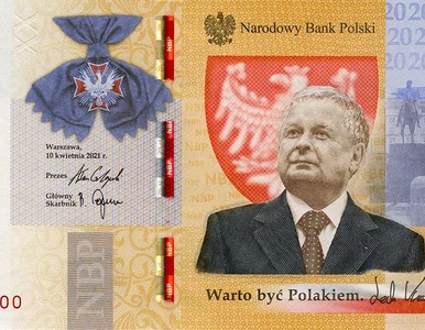 Miniatura: Banknot kolekcjonerski „Lech Kaczyński....