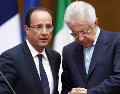 Miniatura: Monti i Hollande: mamy wspólną wizję Europy