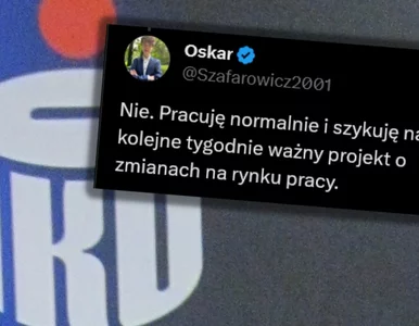 Miniatura: Oskar Szafarowicz straci pracę w PKO BP?...