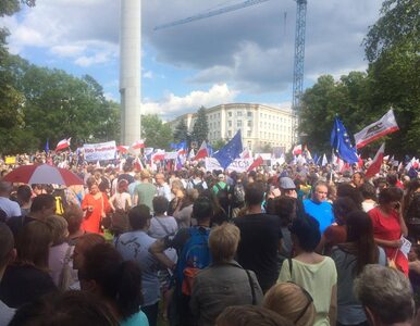 Miniatura: Protest przed Sejmem. Opozycja obiecuje...