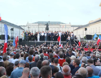 Miniatura: Protesty przeciwko reformie sądownictwa...