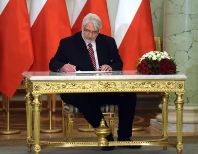 Miniatura: Waszczykowski nie odda premii, na którą...