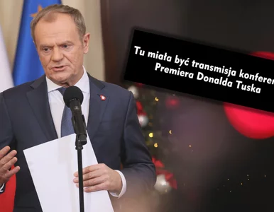 Miniatura: TVP nie transmitowało konferencji Tuska....