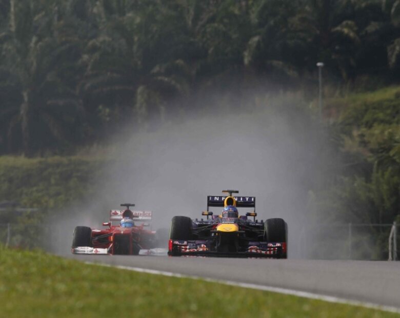 Miniatura: Formuła 1: tryumf Vettela w Malezji