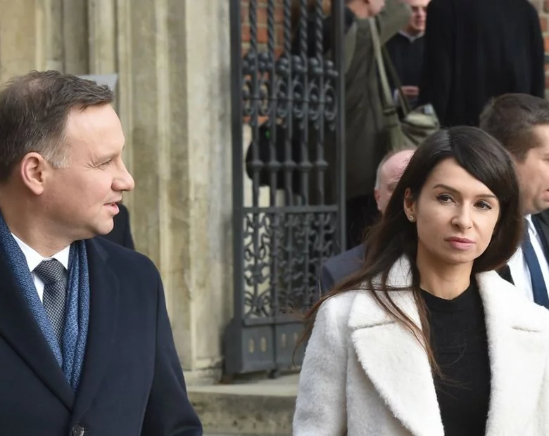 Miniatura: Andrzej Duda i Marta Kaczyńska odwiedzili...