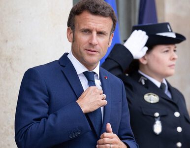 Miniatura: Emmanuel Macron ostro o Władimirze...