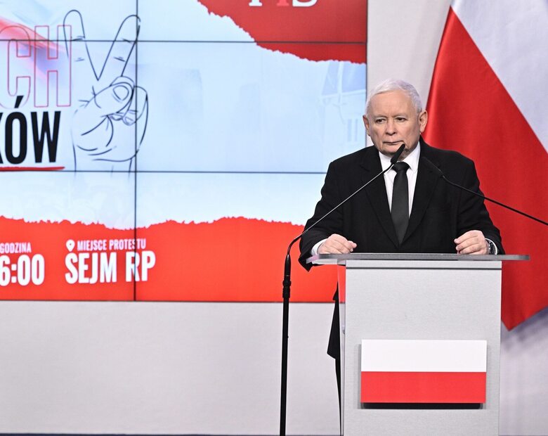 Miniatura: Kaczyński wbił szpilę dziennikarzom na...